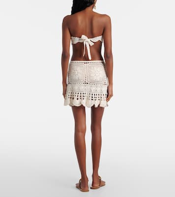 Cropped-Top aus Häkelstrick | Anna Kosturova