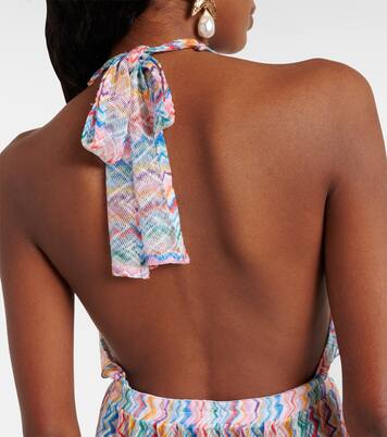 Minikleid aus Häkelstrick | Missoni