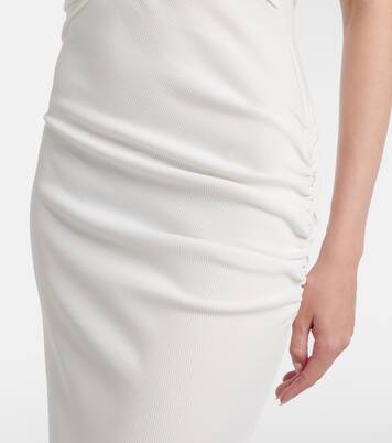  Robe longue Crystal Pin Cutaway à ornements  | Christopher Esber