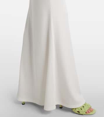  Robe longue Crystal Pin Cutaway à ornements  | Christopher Esber