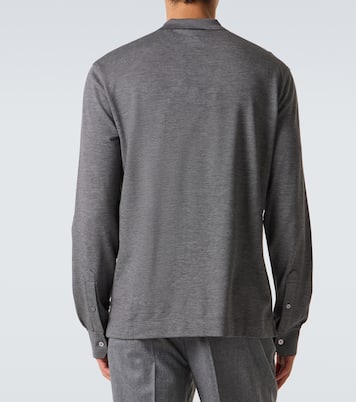 Polohemd aus Baumwolle und Seide | Zegna