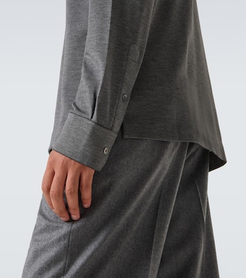Polohemd aus Baumwolle und Seide | Zegna
