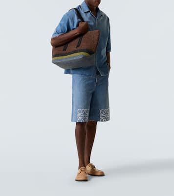 Anagram denim shorts | Loewe