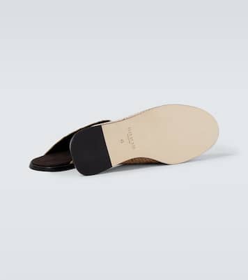 Snake-effect leather mules | Fear of God