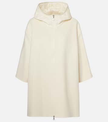 Logo wool-blend jacket | Moncler