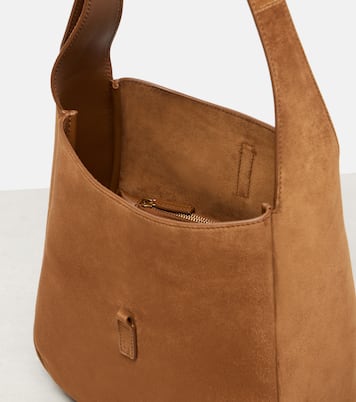 Le 5 à 7 Supple Small suede shoulder bag | Saint Laurent