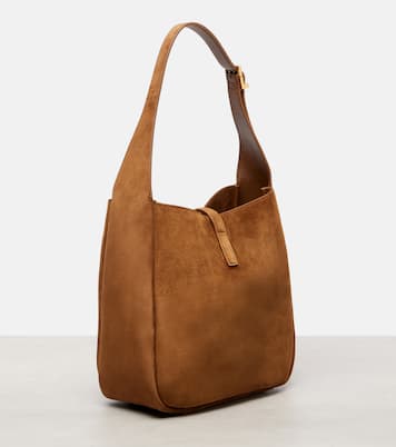 Le 5 à 7 Supple Small suede shoulder bag | Saint Laurent