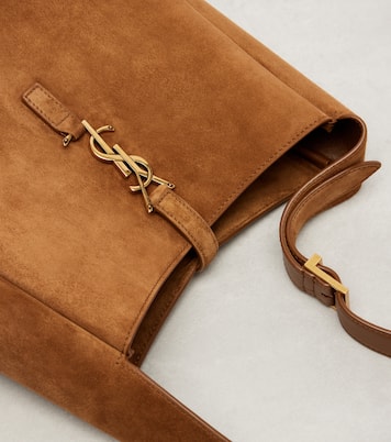 Le 5 à 7 Supple Small suede shoulder bag | Saint Laurent