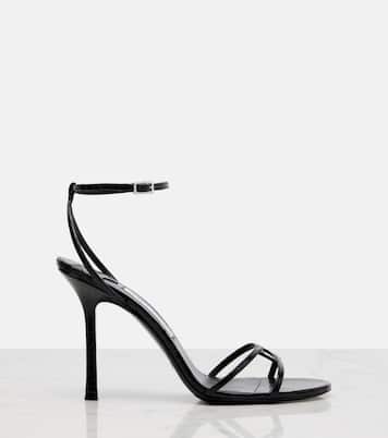 Leo 100 leather sandals | Jimmy Choo