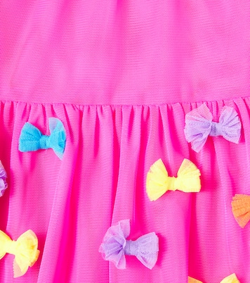 Baby bow-detail tulle dress | Stella McCartney Kids
