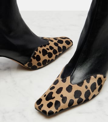 Nevada 85 leather ankle boots | Khaite