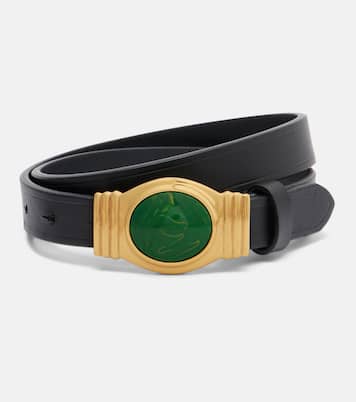 Embellished leather belt | Etro