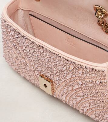 GG Marmont Small leather shoulder bag | Gucci