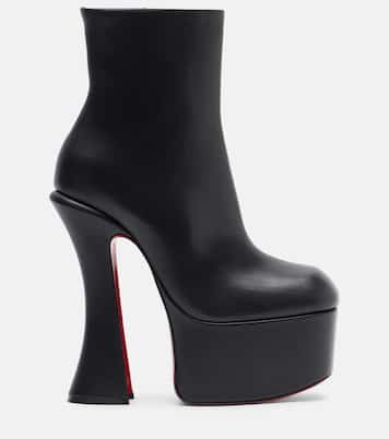 Aquabootie 160 leather platform ankle boots | Christian Louboutin