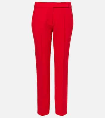 Cropped mid-rise slim pants | Dorothee Schumacher