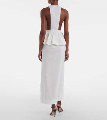 Maxikleid aus Baumwolle | Adriana Degreas