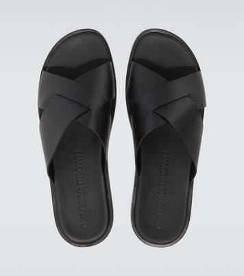 Leather sandals | Orlebar Brown