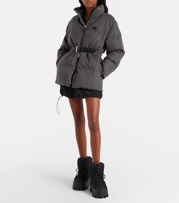 Schneestiefel aus Re-Nylon | Prada