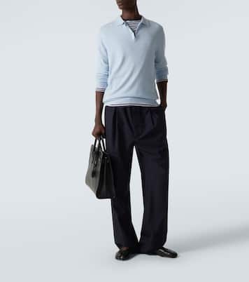 Cashmere polo sweater | Arch4