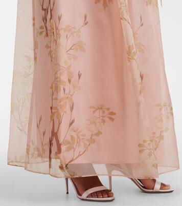 Bustier-Robe Elegante Dominio aus Seidenorganza | Max Mara