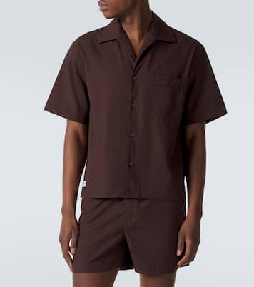 Cotton pajama shirt | Entire Studios