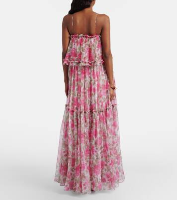 Maxikleid aus Seiden-Georgette | Chloé