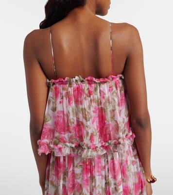 Maxikleid aus Seiden-Georgette | Chloé