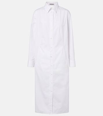 Cotton poplin shirt dress | Balenciaga