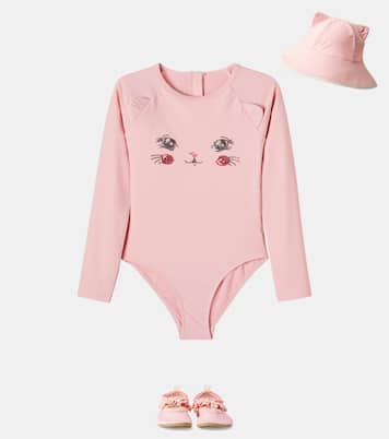 Badeanzug Kitty mit Pailletten | Konges Sløjd