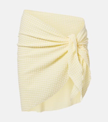 Draped beach cover-up | Montce