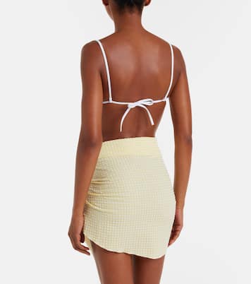 Draped beach cover-up | Montce