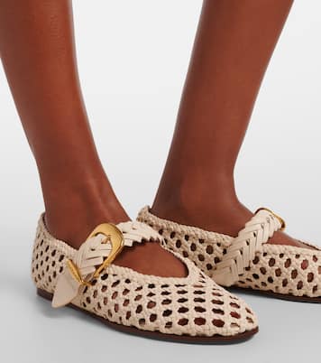 Mary-Jane-Ballerinas Alchemy aus Leder | Zimmermann