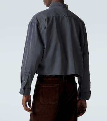 Chemise en jean à logo | Miu Miu