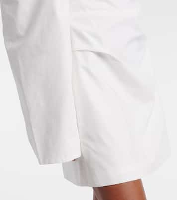 Martina off-shoulder cotton poplin minidress | SIR