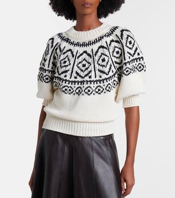 Howard jacquard cotton-blend sweater | Altuzarra