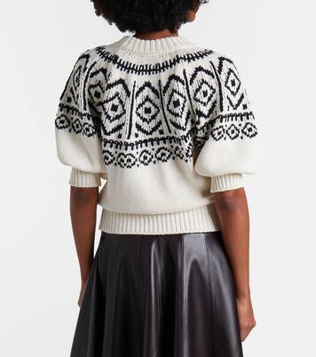 Howard jacquard cotton-blend sweater | Altuzarra