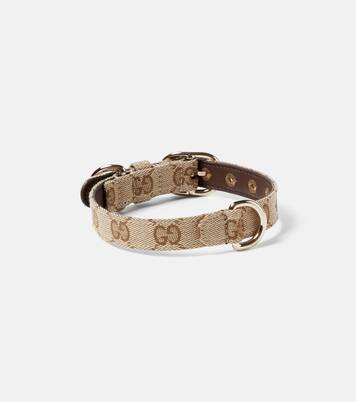 S/M GG canvas dog collar | Gucci
