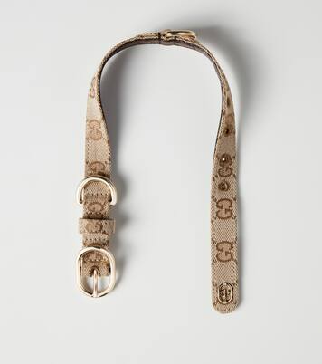 S/M GG canvas dog collar | Gucci