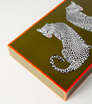 Leopard lacquered backgammon set | Jonathan Adler
