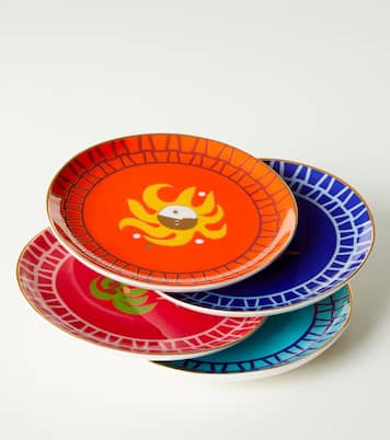 Playa set of 4 porcelain side plates | Jonathan Adler