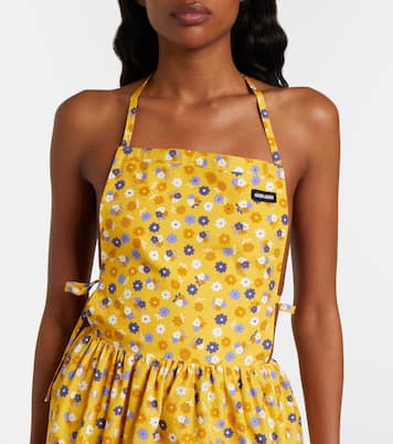 Minikleid aus Baumwollpopeline | Miu Miu