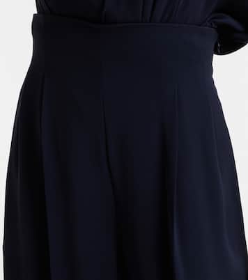 Pantalon ample à taille haute | Max Mara