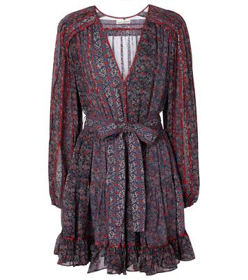 Robe Eleni en soie à fleurs | Ulla Johnson