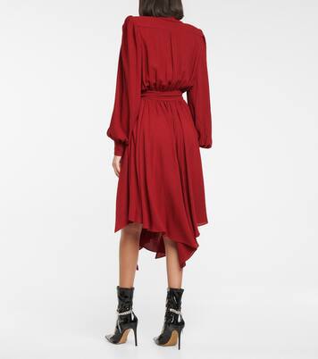 Robe portefeuille à carreaux | Alexandre Vauthier