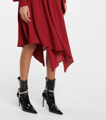 Robe portefeuille à carreaux | Alexandre Vauthier