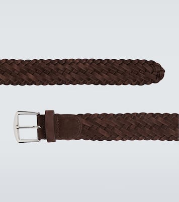 Alsavel braided suede belt | Loro Piana