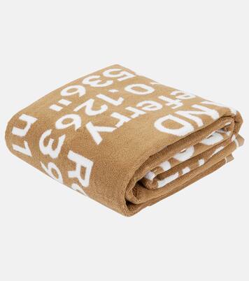 Location cotton jacquard towel | Burberry