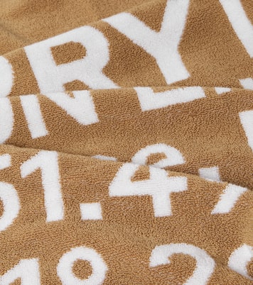 Location cotton jacquard towel | Burberry