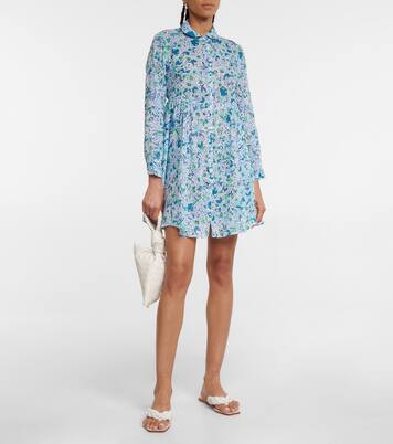 Robe en coton à fleurs | Poupette St Barth