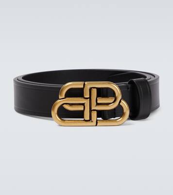 Ceinture BB en cuir | Balenciaga